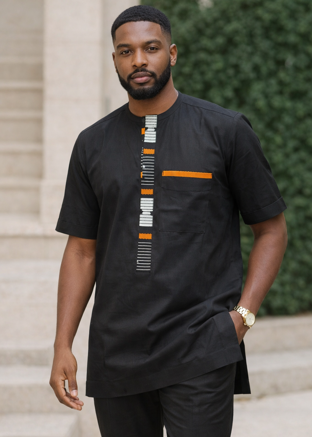 african dress shirt Thabo Shirt