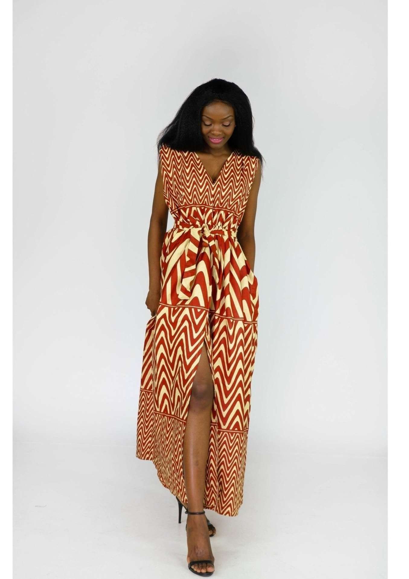 knee length dresses for ladies Rodeo Queen Maxi Dress – Kim and Cloth main image 1
