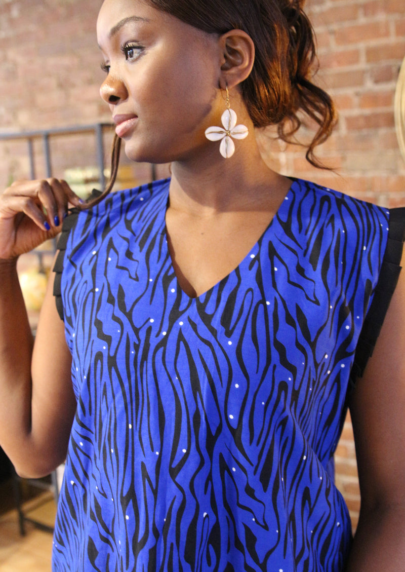 Eva African print dress