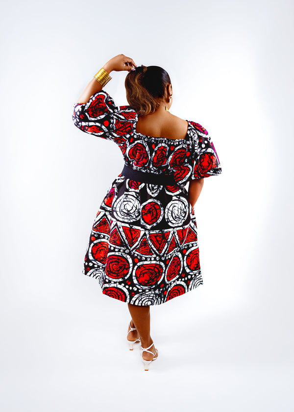 Flawa African print dress