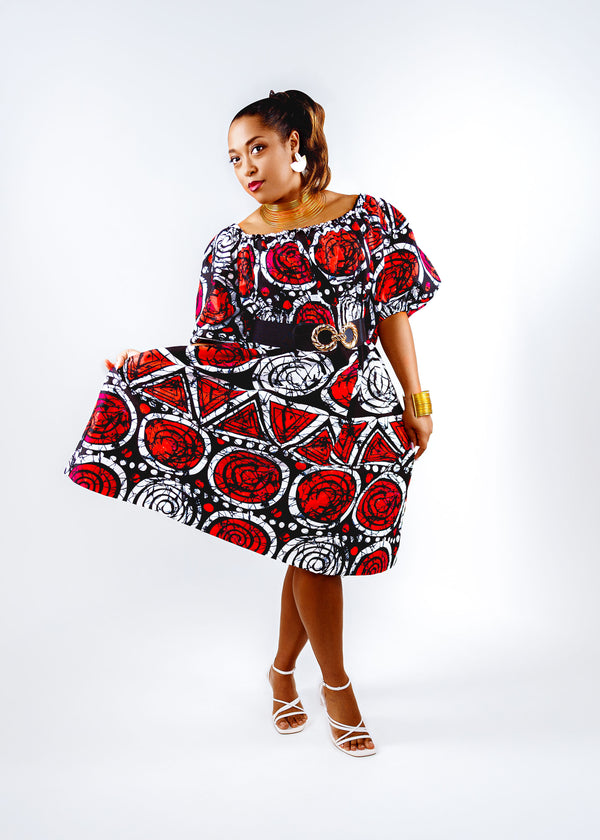 Flawa African print dress