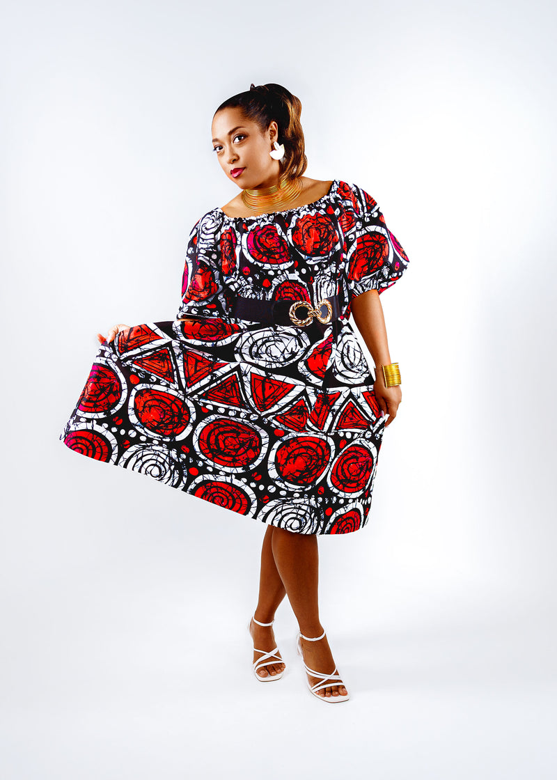 Flawa African print dress