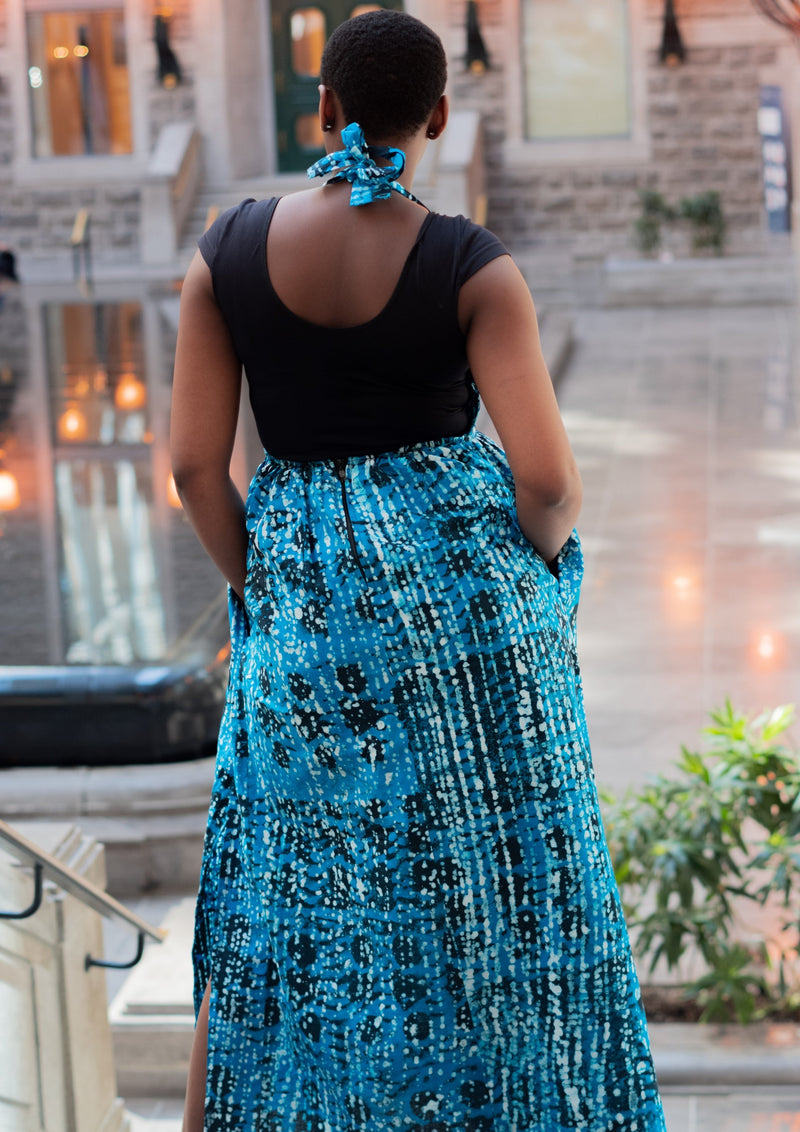 Maria african maxi dress